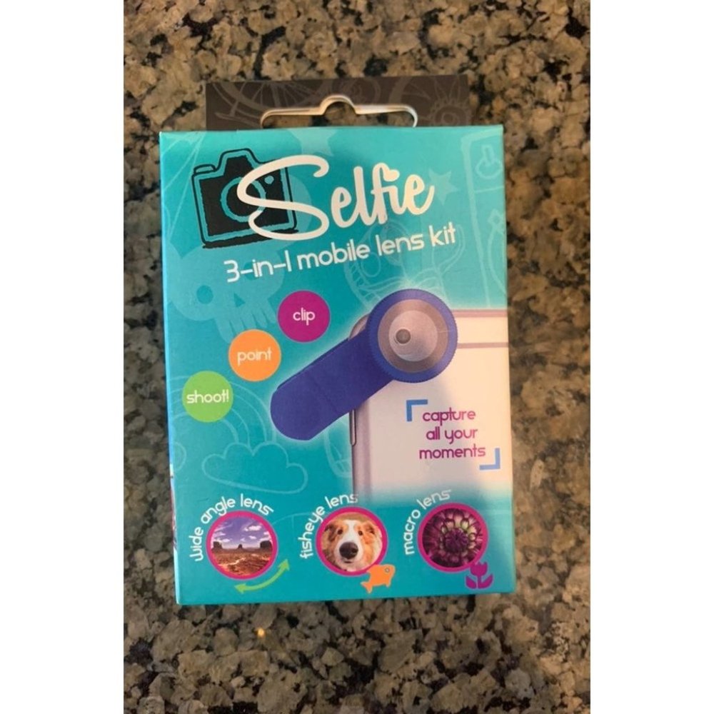 Selfie 3-in-1 mobile lens kit